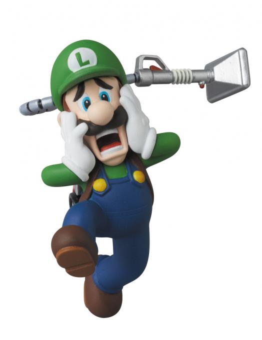 Mini figura Luigi 6 cm. Luigi's Mansion 2. Serie 2. Medicom