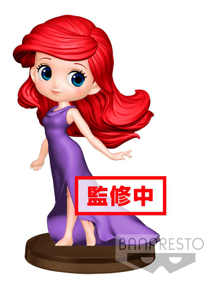 Minifigura Ariel 7 cm. Q Posket. Disney. Banpresto