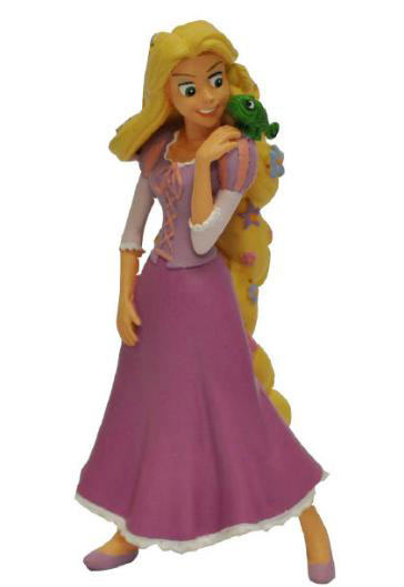Minifigura Enredados. Rapunzel con flores
