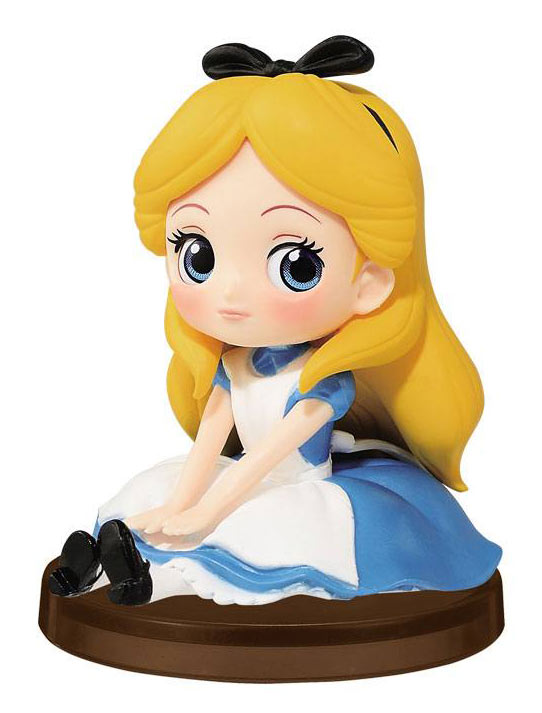 Minifigura Petit Girls Festival Alice 7 cm. Disney. Q Posket. Banpresto