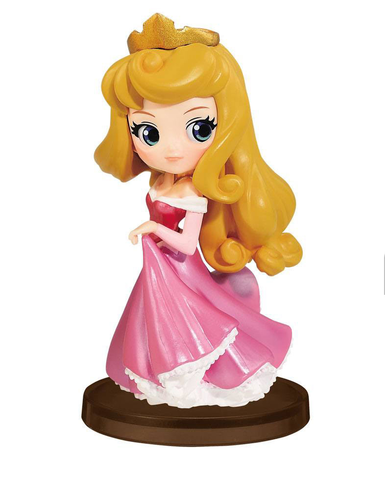 Minifigura Petit Girls Festival Aurora 7 cm. Disney. Q Posket. Banpresto