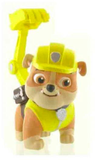 Minifigura Rubble. Patrulla Canina