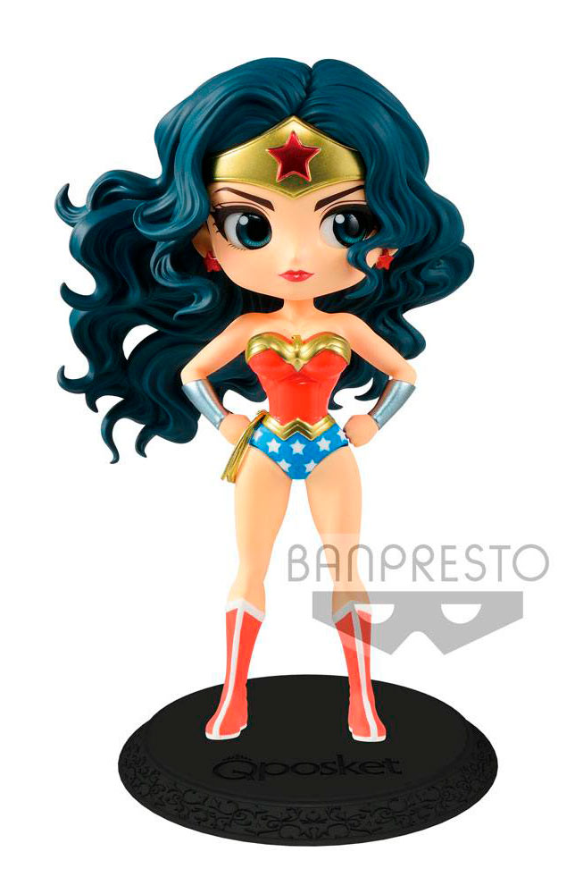 Minifigura Wonder Woman B Special Color Version 14 cm. Q Posket. Banpresto