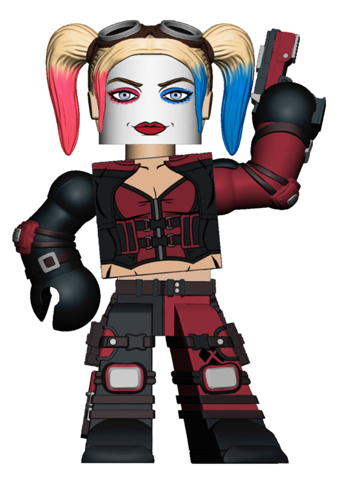 Minifigura vinimates Harley Quinn