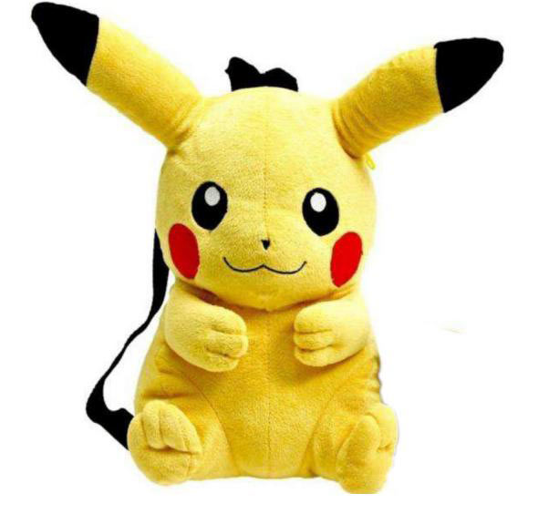 Mochila peluche Pikachu