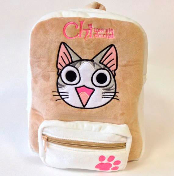 Mochila peluche gatita Chi