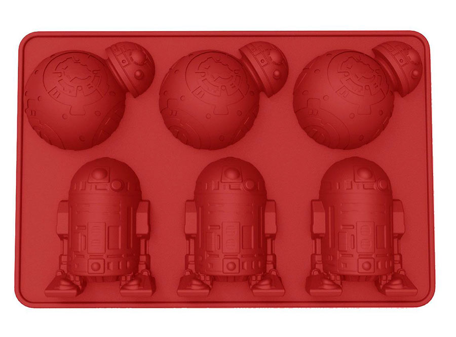 Molde de Silicona BB-8 & R2-D2 Star Wars