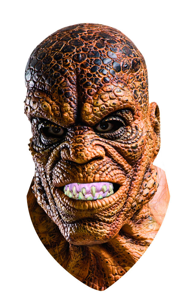 Máscara Killer Croc de látex. Escuadrón Suicida. Edición Deluxe. DC Cómics. Rubies