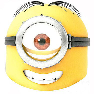 Máscara Stuart. Gru