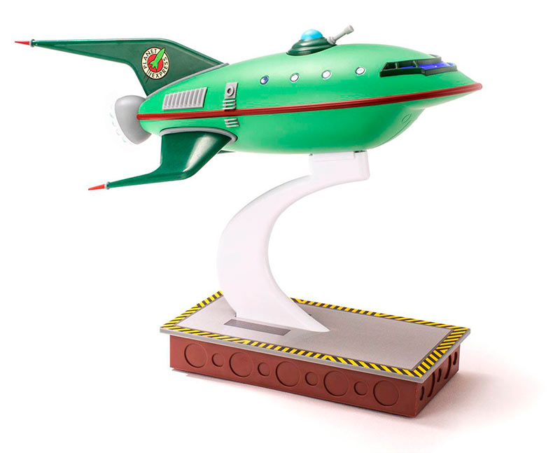 Nave USS Planet Express Ship 30 cm. Futurama. Con luz. Master Series. Quantum Mechanix