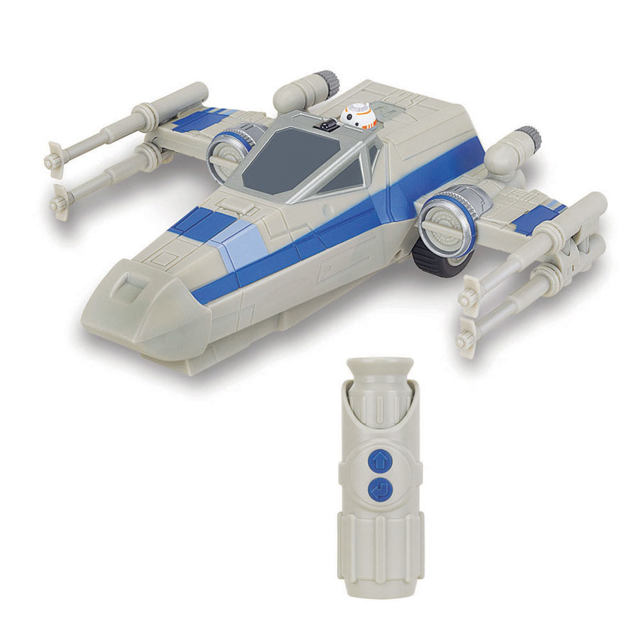 Nave X-Wing por radiocontrol. Star Wars Episodio VII. Thinkway Toys