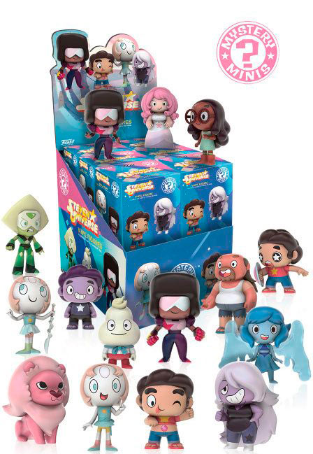 Pack 12 figuras Steven Universe 5 cm. Mystery Minis. Funko