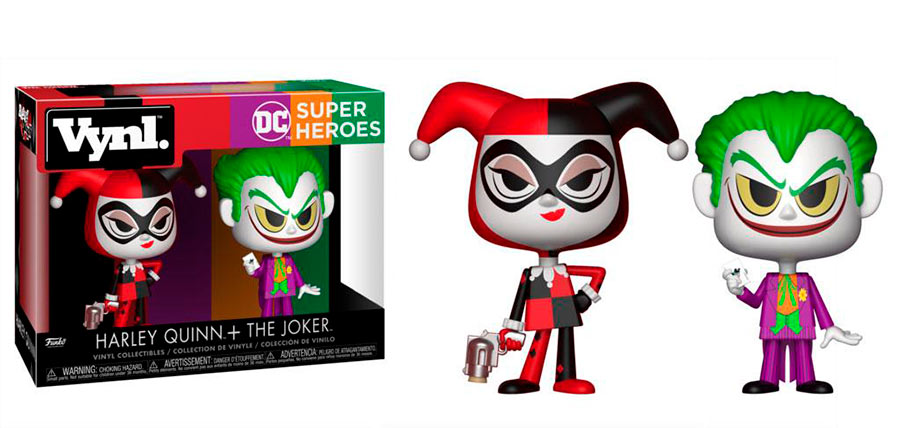 Pack 2 Funko POP Harley Quinn & The Joker 10 cm