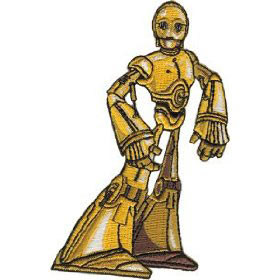 Pack 2 Parches C-3PO Animado