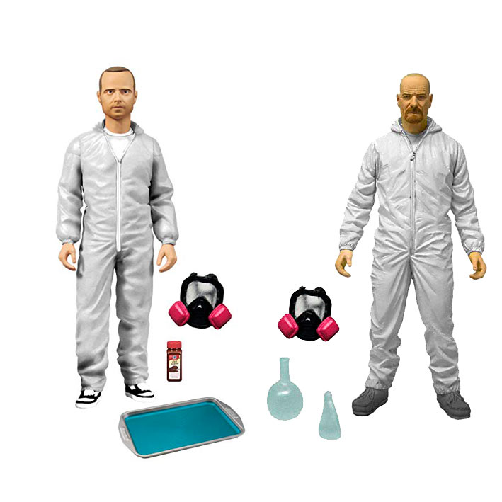 Pack 2 figuras 15 cm. Walter White y Jesse Pinkman