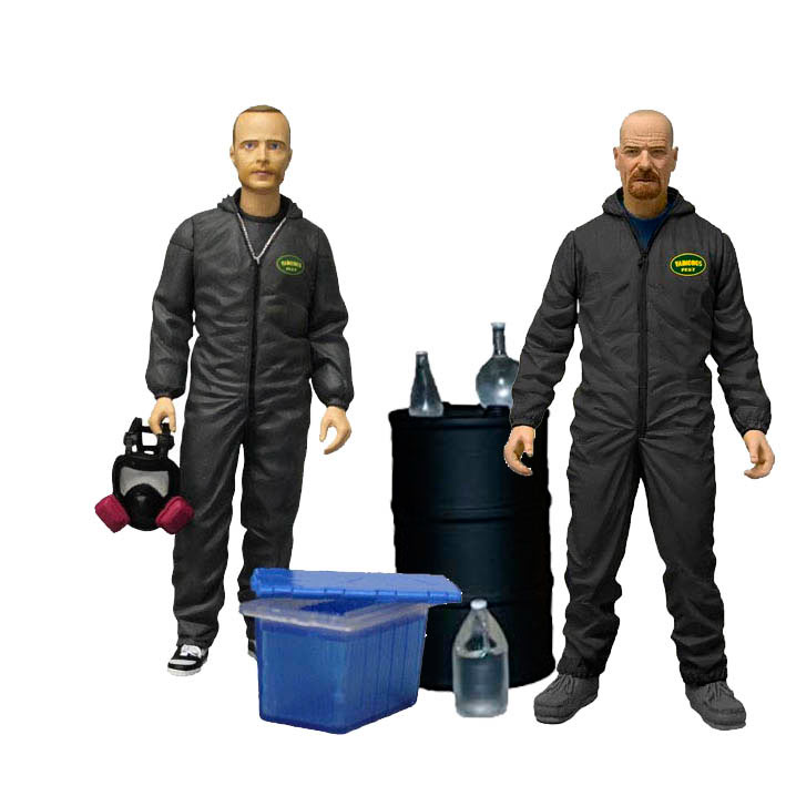 Pack 2 figuras 15 cm. Walter White y Jesse Pinkman