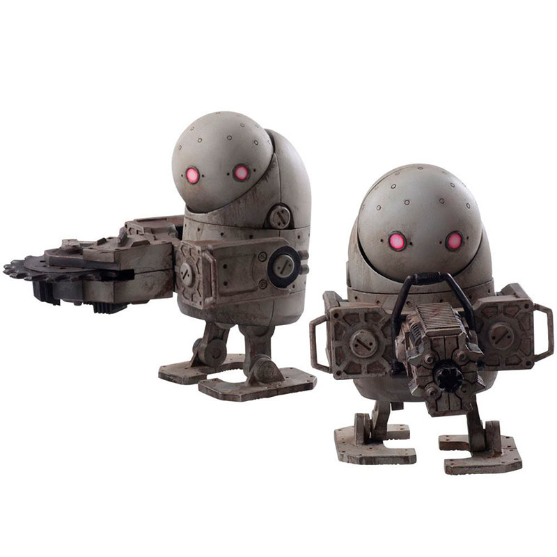 Pack 2 figuras Machine Lifeform 9 cm. NieR Automata. Square-Enix