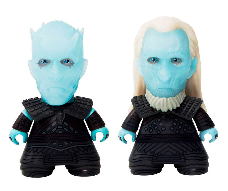 Pack 2 figuras Night King & White Walker 8 cm. Juego de Tronos. Exclusivo NYCC 2017. Titan Merchandise