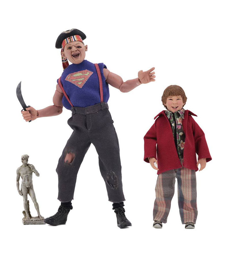 Pack 2 figuras Sloth & Chunk 13-20 cm. Los Goonies. NECA