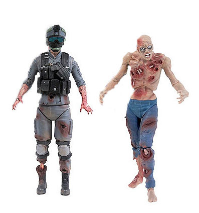 Pack 2 figuras Zombie