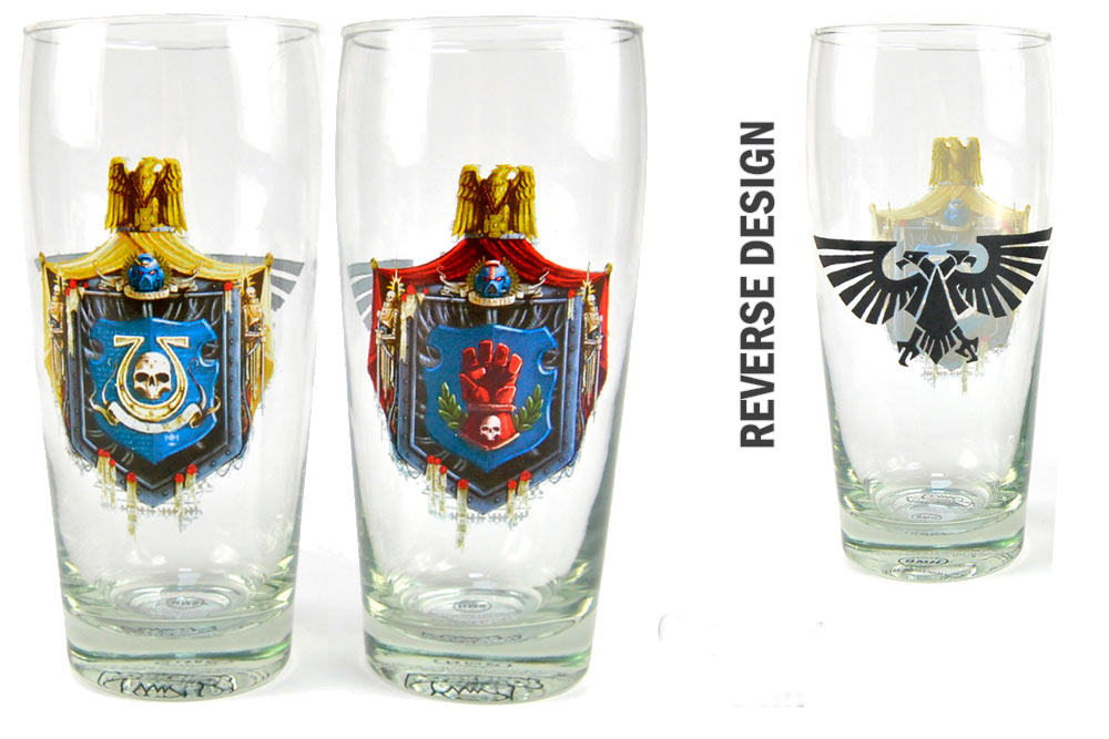 Pack 2 vasos Warhammer 40K