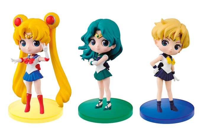 Banpresto Sailor Moon - Figura De Sailor Moon De 2.8 Pulgadas, Q Posket Petit Volume 1