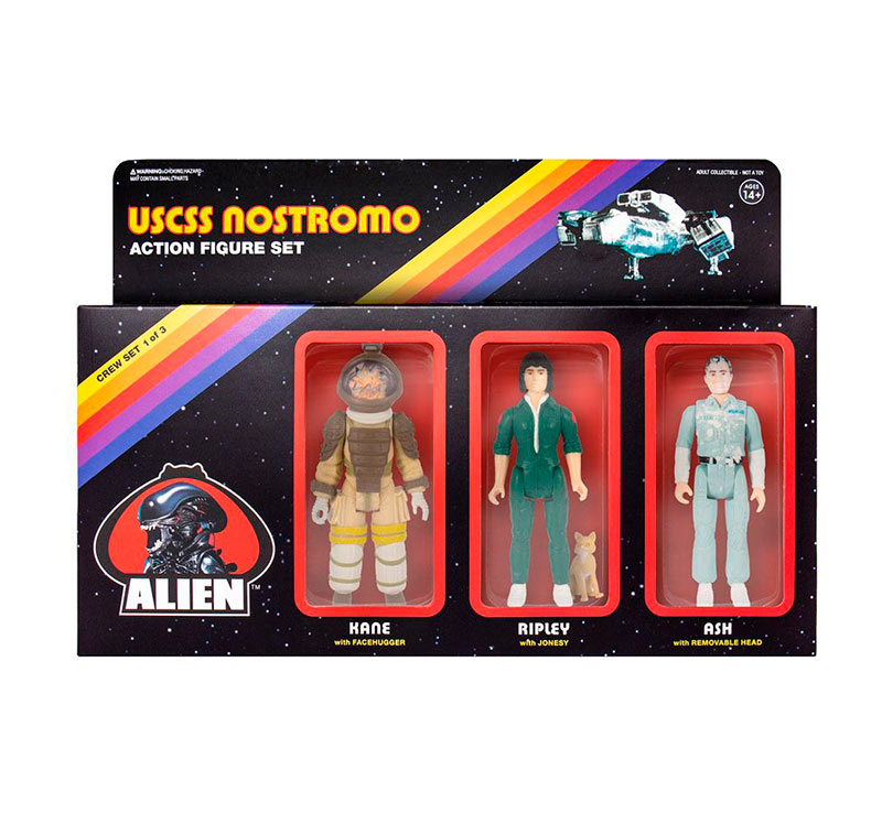Pack 3 figuras Alien
