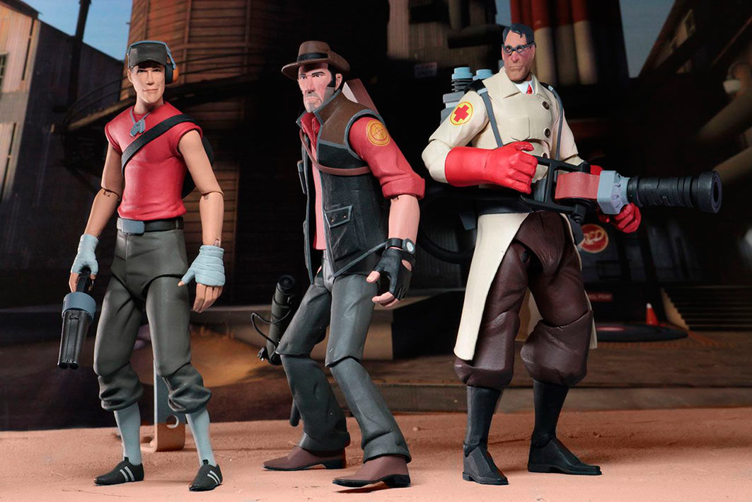 Pack 3 figuras Red 18 cm
