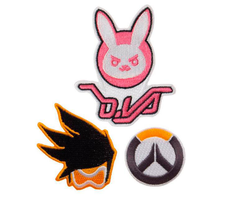 Pack 3 parches Overwatch. Logo