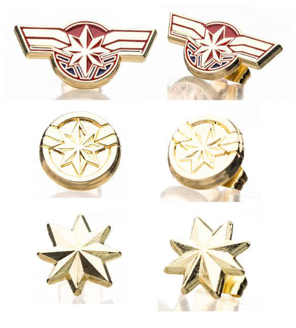 Pack 3 pares de pendientes Wonder Woman
