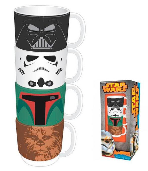 Pack 3 tazas Star Wars