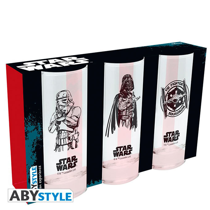 Pack 3 vasos Star Wars. Darth Vader