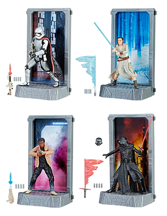 Pack 4 figuras 10 cm. Star Wars Black Series Titanium 2017 Wave 2. Hasbro