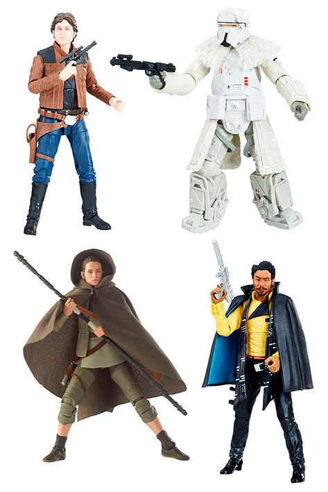 Pack 4 figuras Star Wars