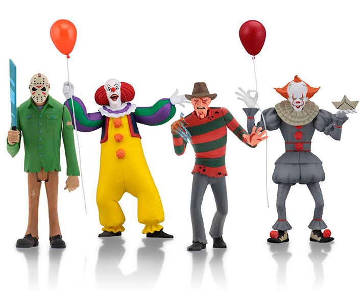 Pack 4 figuras Toony Terrors