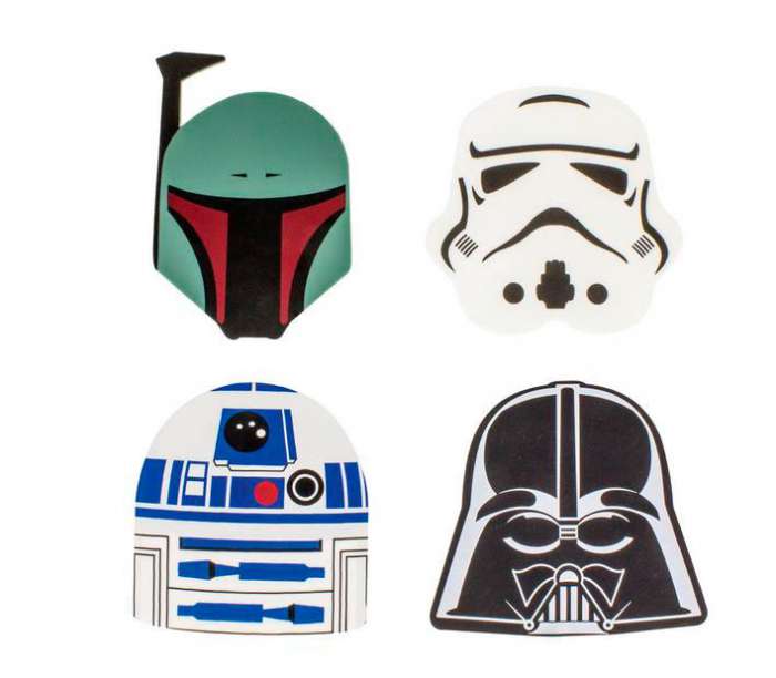 Pack 4 posavasos Star Wars