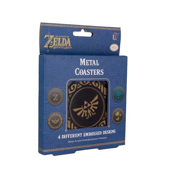 Pack 4 posavasos The Legend of Zelda