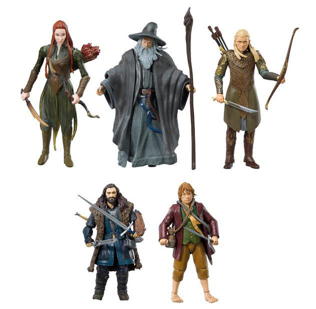 Pack 5 figuras El Hobbit