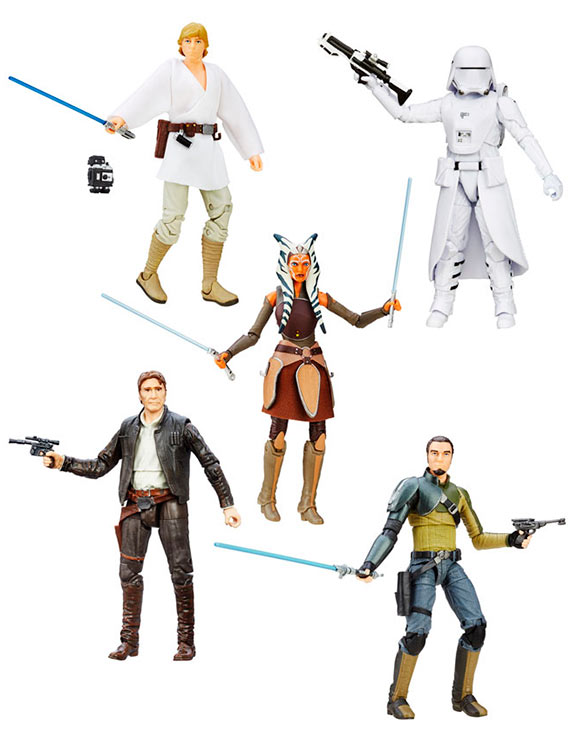 Pack 5 figuras Star Wars
