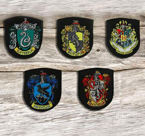 Pack 5 parches Harry Potter