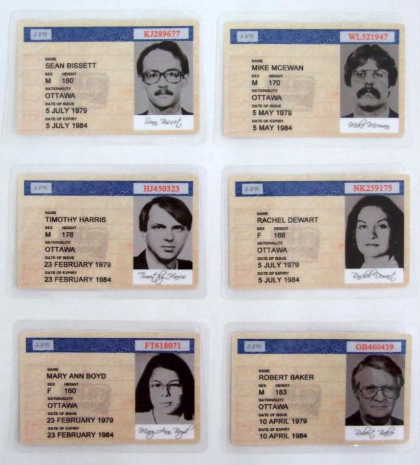 Pack 6 Carnets trabajadores embajada EE.UU. Argo