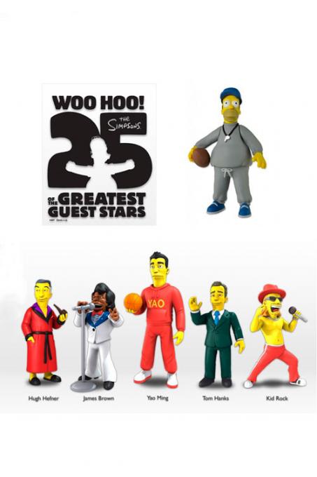 Pack 6 figuras Los Simpson. Greatest Guest Stars