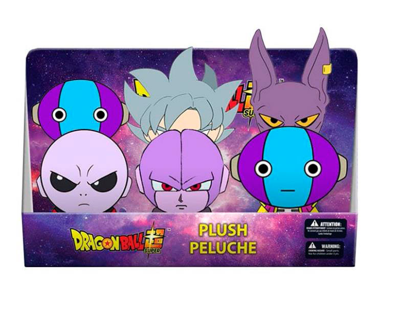 Pack 6 peluches Dragon Ball