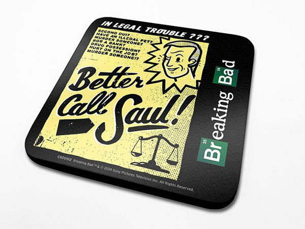 Pack 6 posavasos Saul. Breaking Bad.