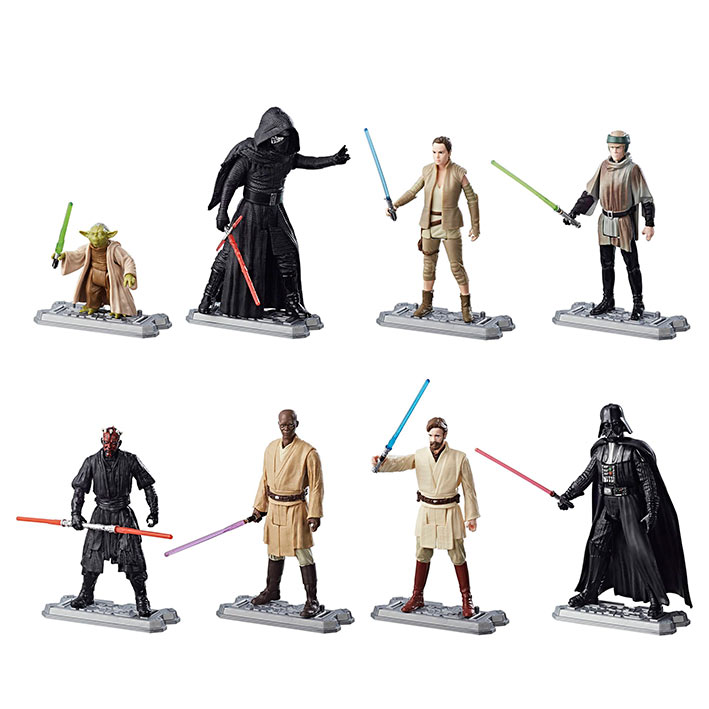 Pack 8 figuras 10 cm. Star Wars 2017 Era of the Force Exclusive