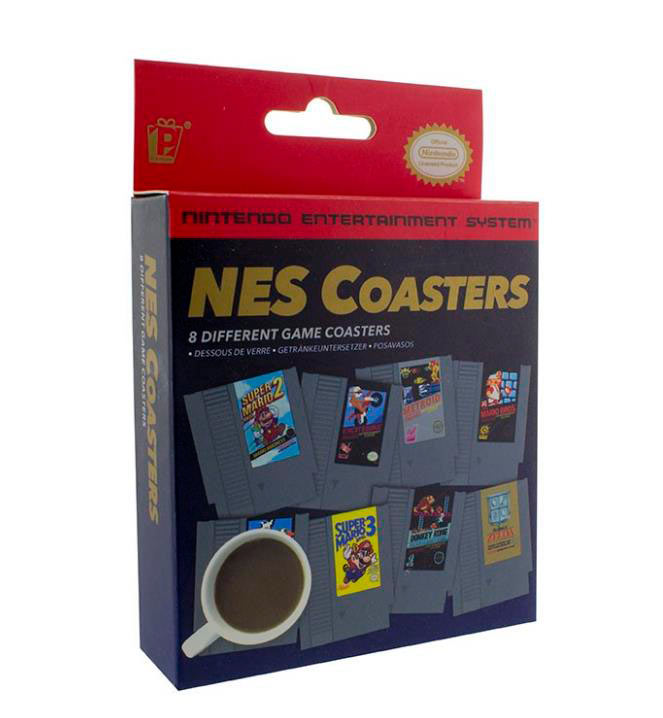 Pack 8 posavasos Nintendo