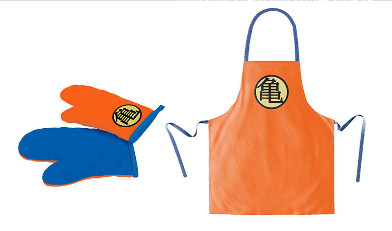 Pack Delantal y Guante de Horno Dragon Ball Z