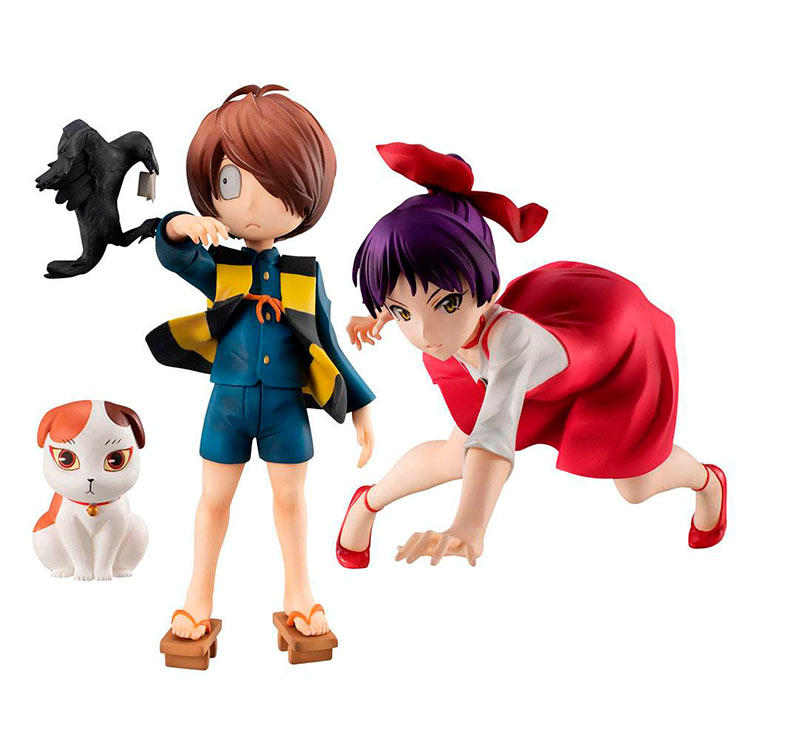 Pack Neko Musume & Kitaro Special Edition de 13 - 15 cm. GeGeGe no Kitaro. G.E.M. Megahouse