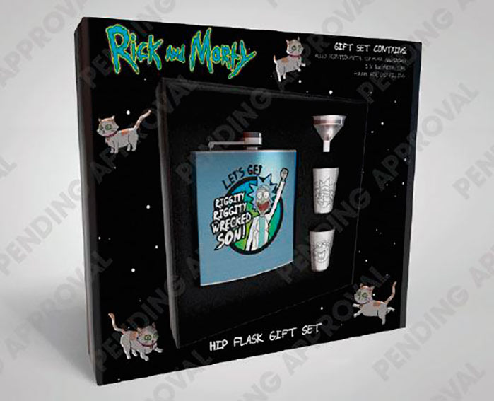 Pack Petaca Rick y Morty