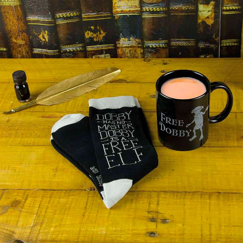 Pack Taza y Calcetines Free Dobby Harry Potter